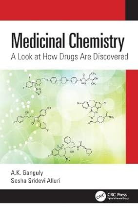 medicinal chemistry a look at how drugs are discovered 1st edition a.k. ganguly, sesha sridevi alluri