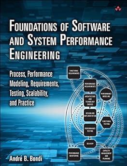 foundations of software and system performance engineering process performance modeling requirements testing