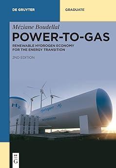 power to gas renewable hydrogen economy for the energy transition 2nd edition méziane boudellal 3110781808,
