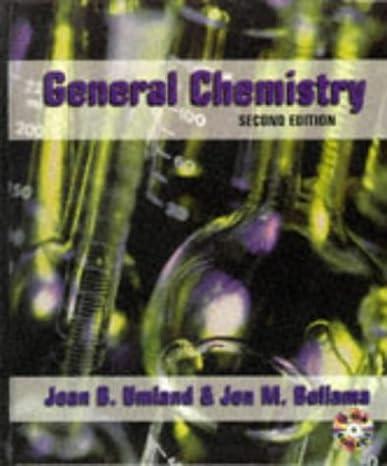 general chemistry 2nd edition jean b. umland, jon m. bellama 0314063536, 978-0314063533