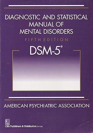 diagnostic and statistical manual of mental disorders 5th edition american psychiatric association committee