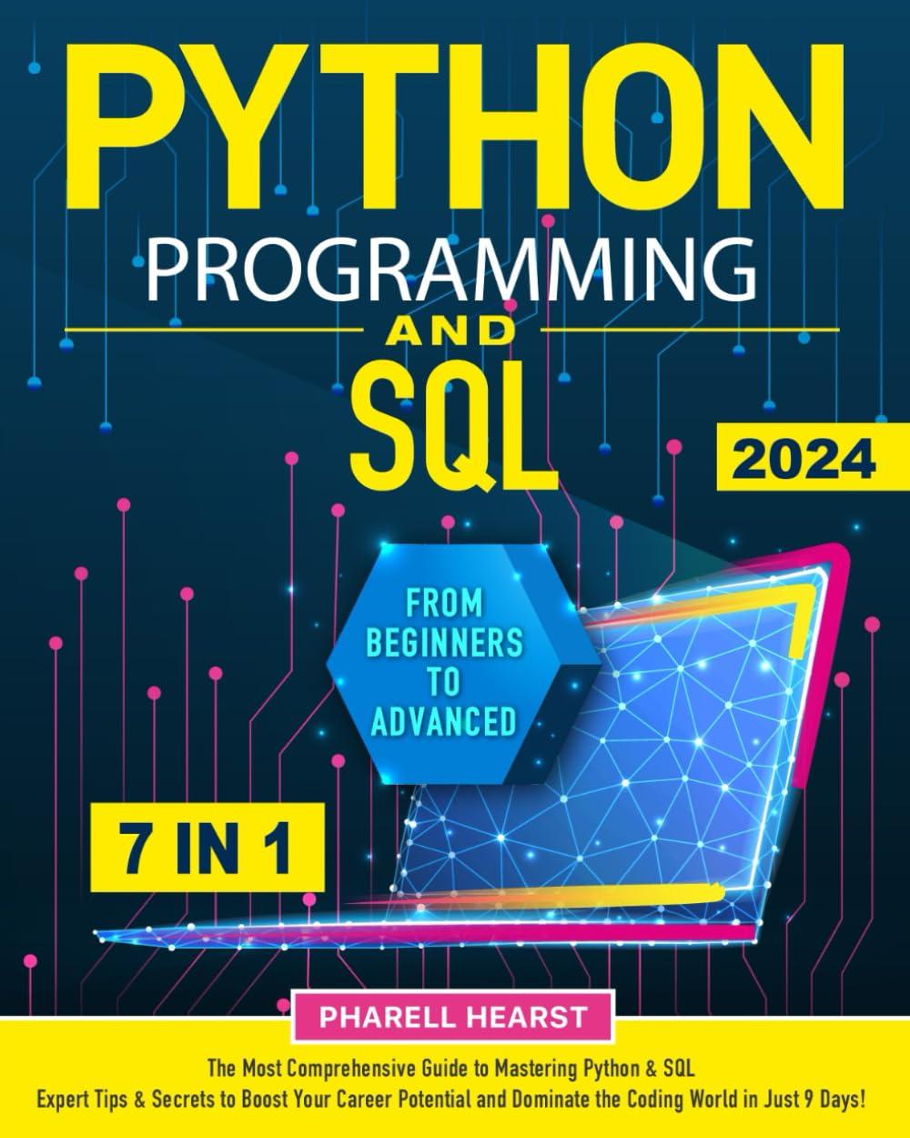 python programming and sql 1st edition pharell hearst b0c9slck2n, 979-8850476939