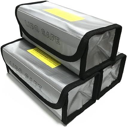 goiris 3 pack fireproof explosionproof lipo battery safe bag  goiris ?b06xh8xd92
