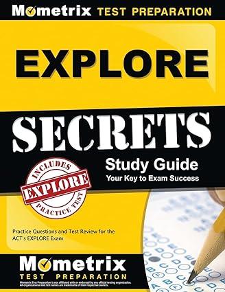 explore secrets study guide study guide your key to exam success 1st edition explore exam secrets 1627335196,