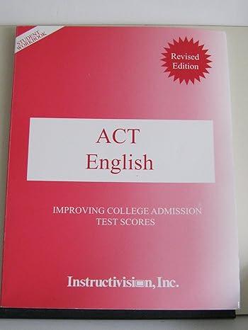 act english improving college admission test scores 2nd edition j. clements, t. kane, c. lorusso 1567496008,
