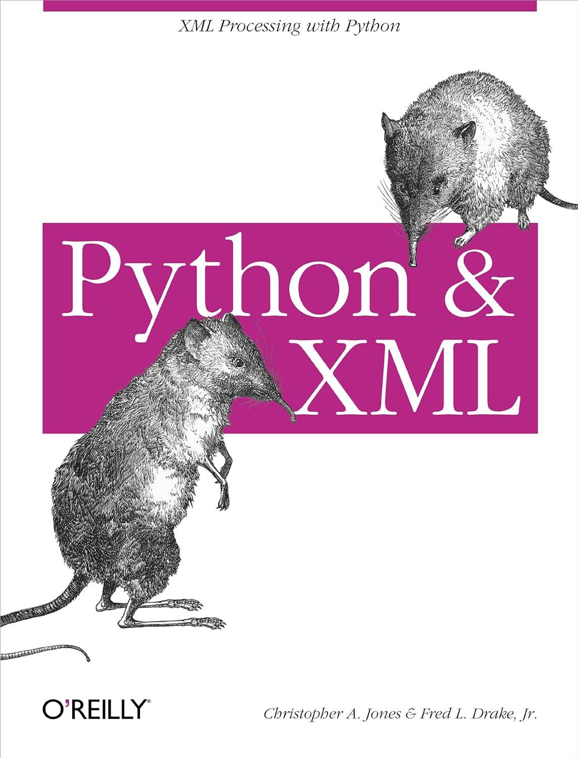 python and  xml 1st edition christopher a. jones, fred l. drake jr 0596001282, 978-0596001285