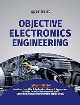 objective electronics engineering 1st edition arihant experts 9312147765, 978-9312147764