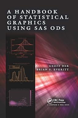 a handbook of statistical graphics using sas ods 1st edition geoff der, brian everitt 0367378426,