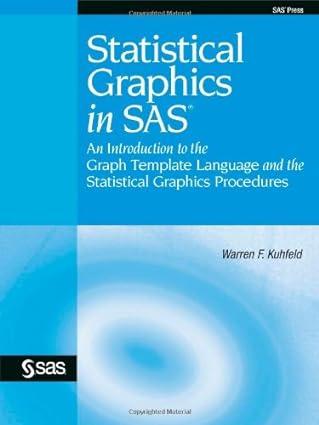 statistical graphics in sas an introduction to the graph template language and the statistical graphics