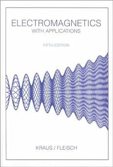 electromagnetics with applications 5th edition john daniel kraus, daniel a. fleisch 0072899697, 978-0072899696