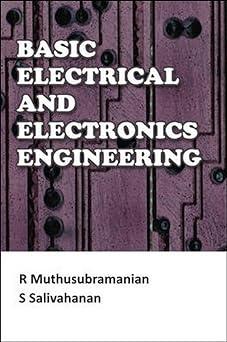basic electrical and electronics engineering 1st edition r. muthusubramanian 0070146128, 978-0070146129