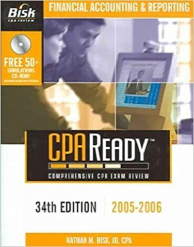 financial accounting and reporting cpa review 2005-2006 34th edition nathan m. bisk 1579613810, 978-1579613815