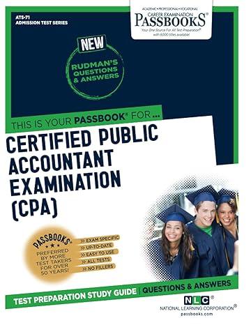 certified public accountant examination cpa 1st edition national learning corporation 1731850719,