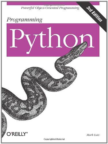 programming python 3rd edition mark lutz 0596009259, 978-0596009250