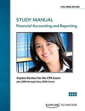 study manual financial accounting and reporting 2008-2009 2008 edition kaplan cpa review 1603731210,