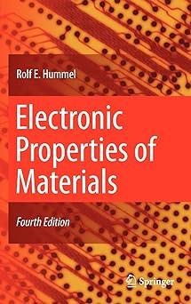 electronic properties of materials 4th edition rolf e. hummel 1441981632, 978-1441981639