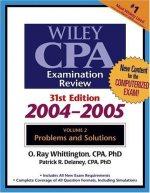 wiley cpa examination review  problems and solutions volume 1 2004-2005 31st edition patrick r. delaney, o.