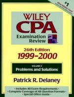 wiley cpa examination review problems and solutions vol 2 1999-2000 26th edition patrick r. delaney, james