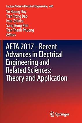 aeta 2017 recent advances in electrical engineering and related sciences theory and application 1st edition