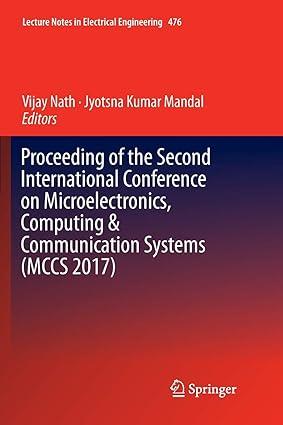 proceeding of the second international conference on microelectronics computing and communication systems