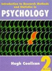 introduction to research methods and statistics in psychology 2nd edition hugh coolican 0340679379,