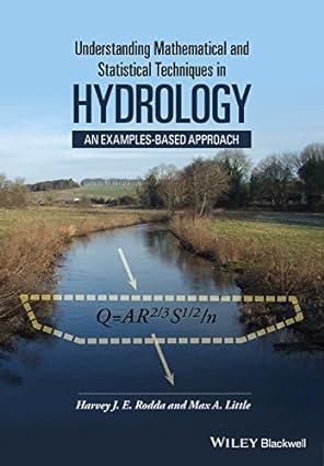 understanding mathematical and statistical techniques in hydrology an examples-based approach 1st edition