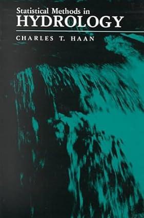 statistical methods in hydrology 1st edition charles thomas haan 081381510x, 978-0813815107
