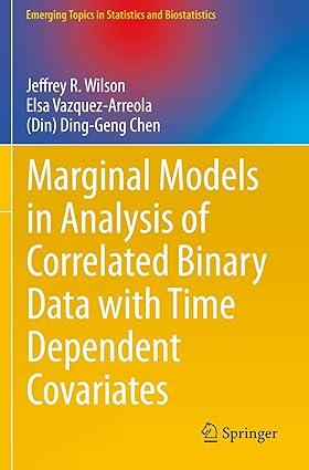 marginal models in analysis of correlated binary data with time dependent covariates emerging topics in