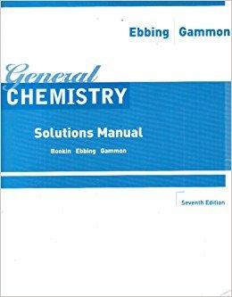 General Chemistry Solutions Manual