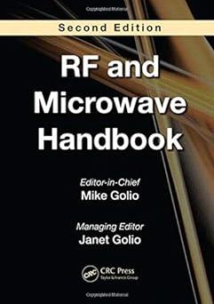 the rf and microwave handbook 2nd edition mike golio 0849372178, 978-0849372179