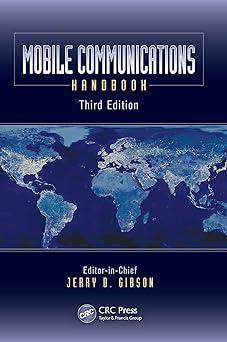 mobile communications handbook 3rd edition jerry d. gibson 1439817235, 978-1439817230
