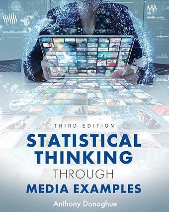 statistical thinking through media examples 3rd edition anthony donoghue 1793541965, 978-1793541963