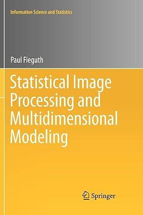 Statistical Image Processing And Multidimensional Modeling