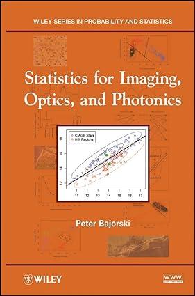statistics for imaging optics and photonics 1st edition peter bajorski 0470509457, 978-0470509456