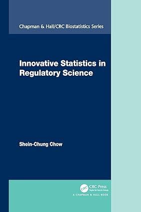 innovative statistics in regulatory science 1st edition shein-chung chow 103208653x, 978-1032086538