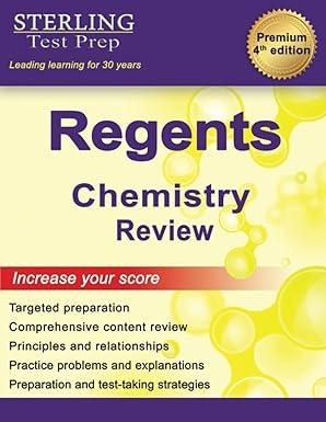 regents chemistry review new york regents physical science 4th premium edition sterling test prep b09rp2l7zn,