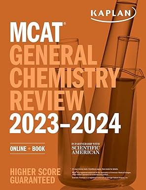 mcat general chemistry review 2023-2024 2023 edition kaplan test prep 1506283039, 978-1506283036