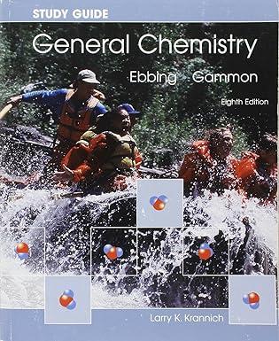 general chemistry study guide 1st edition darrell d. ebbing 0618399437, 978-0618399437