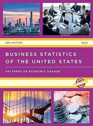business statistics of the united states 2023 28th edittion bernan press 1636714331, 978-1636714332