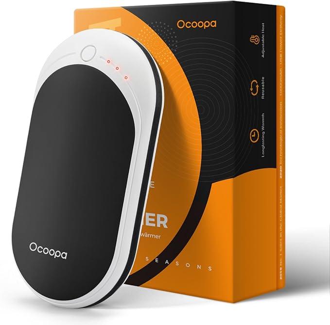ocoopa hand warmer and power bank rechargeable 5200mah portable  ocoopa b07h3lzgsp