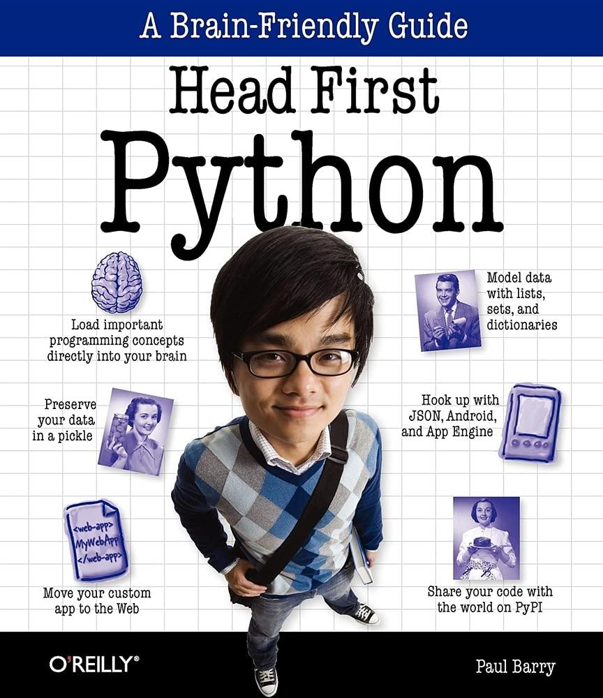 head first python a brain friendly guide 1st edition paul barry 1449382673, 978-1449382674