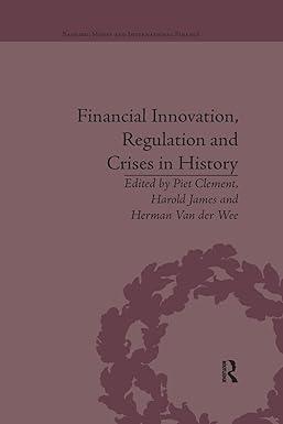 financial innovation regulation and crises in history 1st edition harold james 0367669528, 978-0367669522