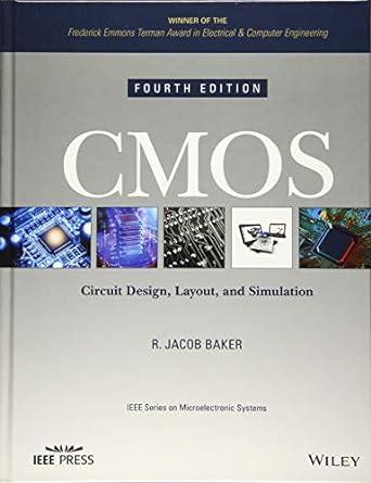cmos circuit design layout and simulation 4th edition r. jacob baker 1119481511, 978-1119481515