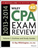 wiley cpa exam review outlines and study guides volume 1 2013-2014 2013 edition o. ray whittington