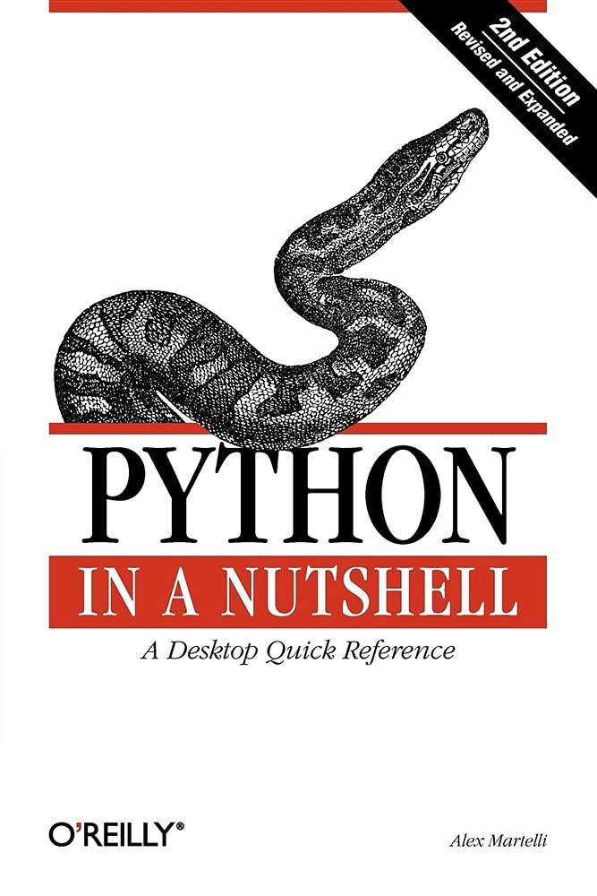 python in a nutshell 2nd edition alex martelli 0596100469, 978-0596100469
