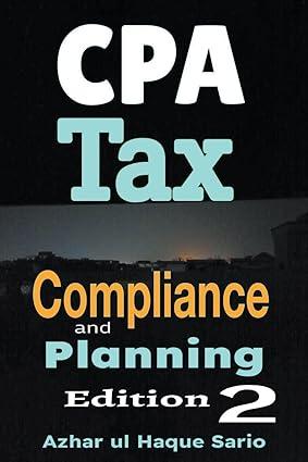 cpa tax compliance and planning 2nd edition azhar ul haque sario b0clg3gchk, 979-8223153047