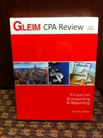 gleim cpa review financial accounting and reporting 2014 2014 edition gleim 1581944268, 978-1581944266