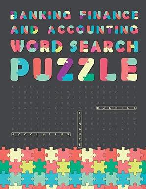 Banking Finance And Accounting Word Search Puzzle