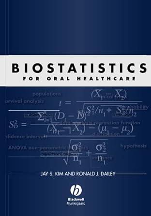 biostatistics for oral healthcare 1st edition jay s. kim 081382818x, 978-0813828183