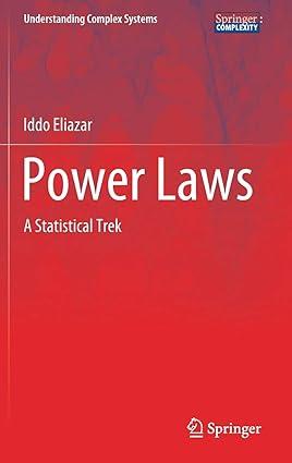 power laws a statistical trek 1st edition iddo eliazar 3030332349, 978-3030332341